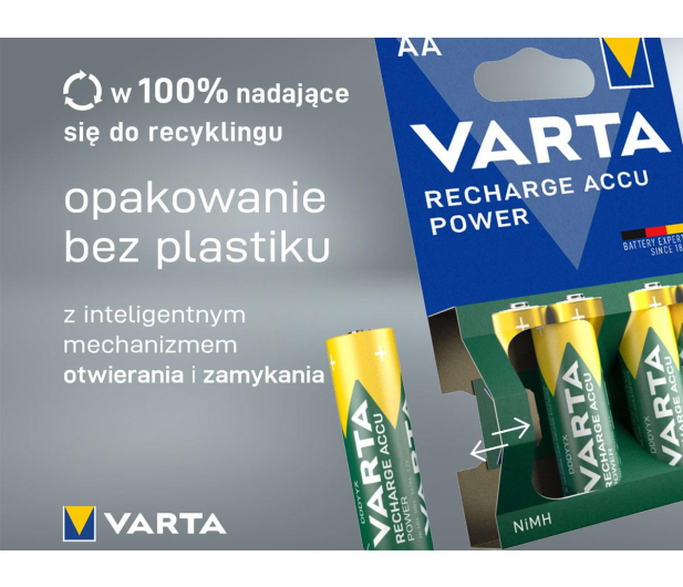 Varta Recharge Accu Power  AA 2100mAh (4 szt.) - 1456596 - zdjęcie 4